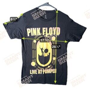 Pink Floyd Live at Pompeii 1972  Mens Vintage Classic T-Shirt Small